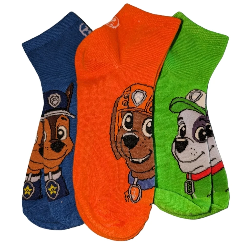 Paw Patrol Reflective Low Cut Socks